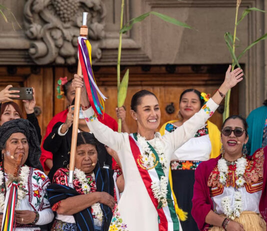 ¡Bienvenida Presidenta!