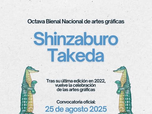 SECULTA y el MUPO, en colaboración con la UABJO, te invitan a participar en la 8ª Bienal Nacional de Artes Gráficas Shinzaburo Takeda
