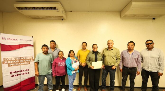Arranca Gobierno de Oaxaca programa Construyendo Juntos Mi Obra Primavera en apoyo al sector educativo