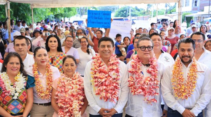 Cumple Salomón Jara con Ciudad Ixtepec, inicia rehabilitación asfáltica de sus accesos