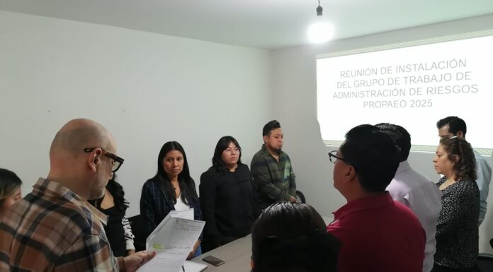 Fortalece Propaeo políticas públicas ambientales con instalación de Grupo de Trabajo de Administración de Riesgos
