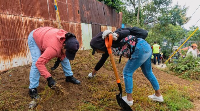 Vecinas y vecinos rescatan espacios públicos en la colonia Bugambilias