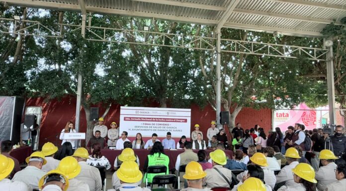 Refuerza SSO Segunda Jornada Nacional de Lucha contra el Dengue 2025 con firma de convenio
