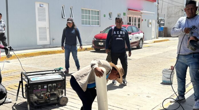 Continúa liberación de vialidades y espacios públicos en Oaxaca de Juárez