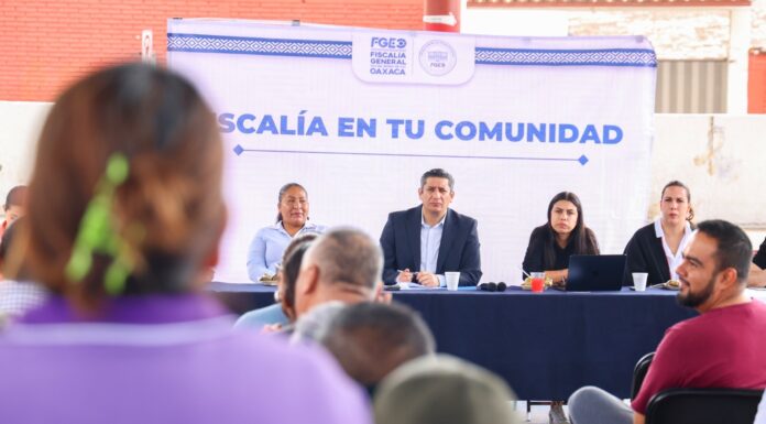 Los procesos de mejoramiento de la seguridad y procuración de justicia requieren de la colaboración entre las instituciones y la sociedad”: Fiscal de Oaxaca Bernardo Rodríguez Alamilla