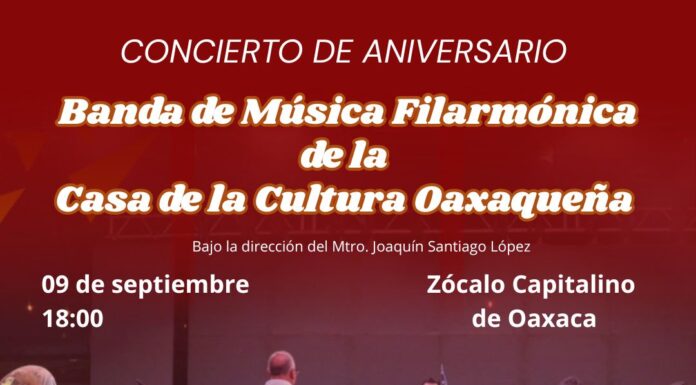 Ofrecerá Banda Filarmónica de la CCO concierto para celebrar su 20 aniversario
