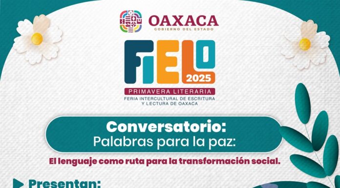 Compartirá Sego “Palabras para la Paz” en la FIELO 2025