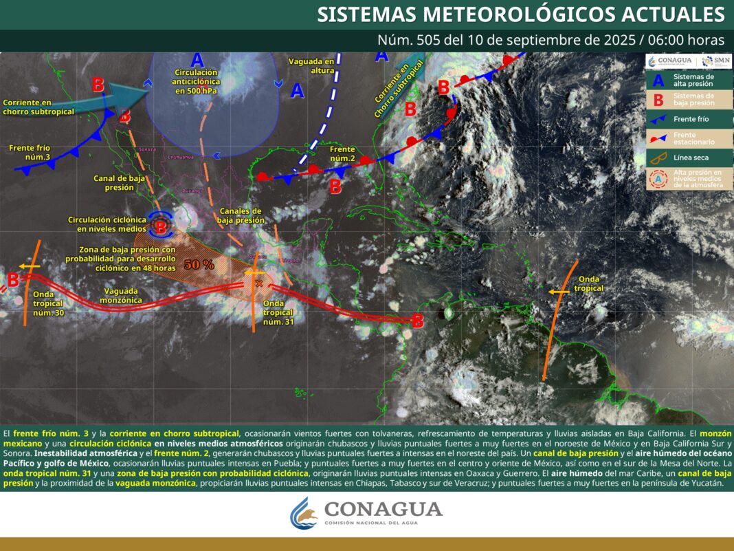 Continuará tiempo lluvioso en la mayor parte de Oaxaca.jfif
