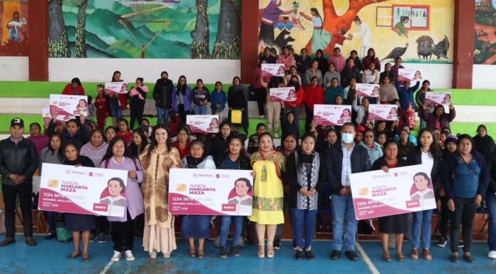 Fortalece Primavera Oaxaqueña bienestar de Miahuatlán y San Sebastián Río Hondo con programas sociales