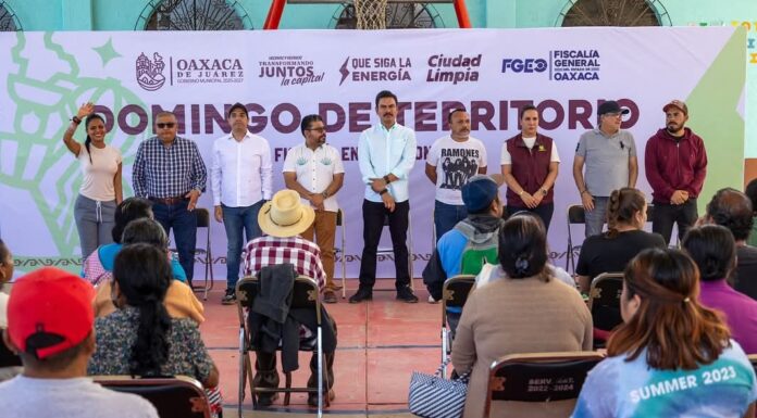 Domingo en Territorio llega a la Colonia Los Ángeles en Pueblo Nuevo