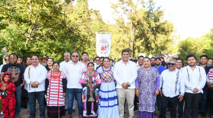 Celebran Fiesta de hermandad con la Guelaguetza Ní Wan Do’o en San Mateo Río Hondo