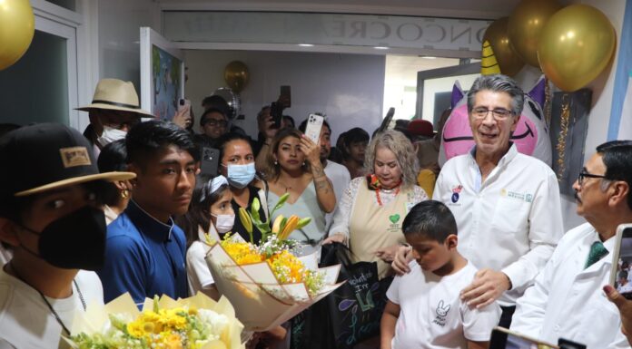Con el “Camino de la Valentía” IMSS Oaxaca celebra a cinco pacientes pediátricos que superaron el cáncer