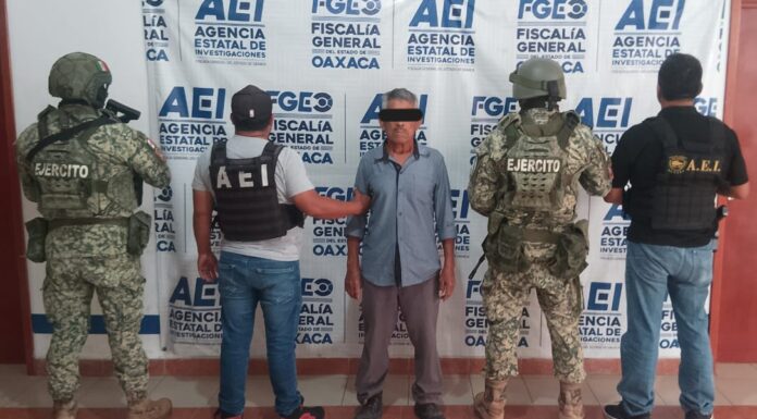 Aprehende Fiscalía de Oaxaca a una persona por despojo cometido de manera violenta en el Istmo de Tehuantepec