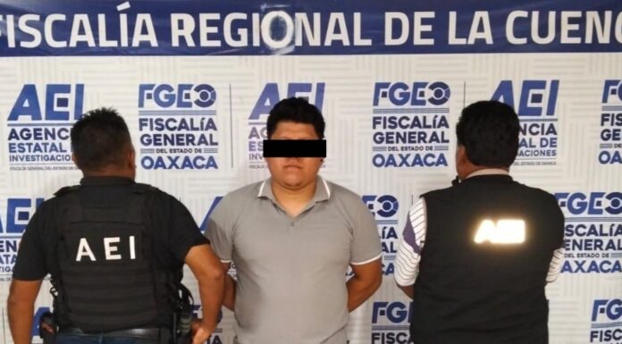 Fiscalía de Oaxaca detiene en Tuxtepec a un hombre buscado por violación de un niño y violencia familiar, delitos cometidos en Chihuahua