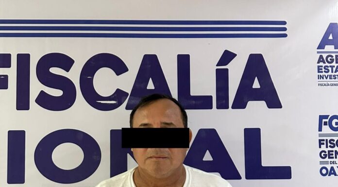 Obtiene Fiscalía de Oaxaca prisión y vinculación a proceso contra detenido durante cateo, aseguran drogas, armas y una libreta de contactos