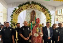 AEI se renueva e innova, instituye el Arzobispo a San Judas Tadeo como su Santo Patrón e incorporan a 50 nuevos elementos profesionalizados