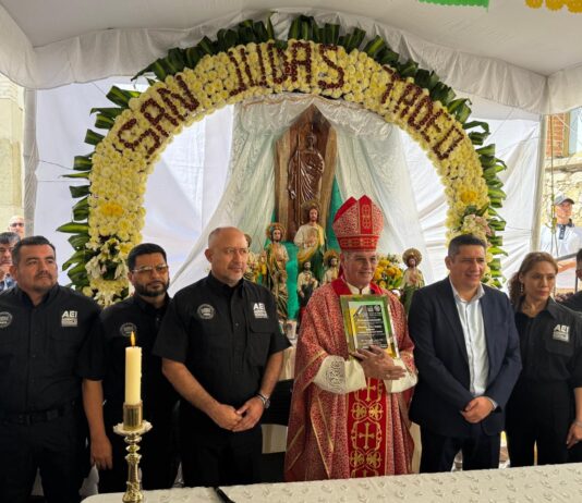 AEI se renueva e innova, instituye el Arzobispo a San Judas Tadeo como su Santo Patrón e incorporan a 50 nuevos elementos profesionalizados