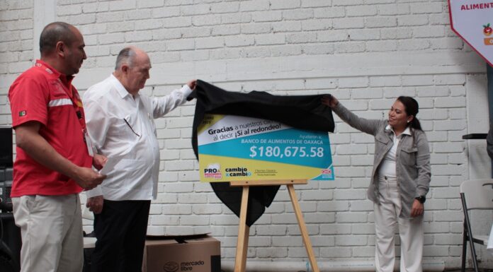 Coadyuva Banco de Alimentos (BAO) a garantizar la paz social en Oaxaca con el apoyo solidario de empresas socialmente responsables como OXXO