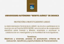 Investigadores e Investigadoras UABJO