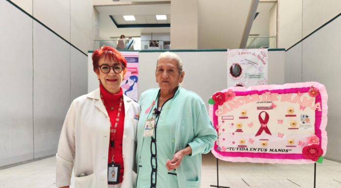 Con la campaña: “Tu vida en tus manos”, IMSS intensifica acciones para la detección oportuna del cáncer de mama