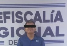 Mando Metropolitano detiene y presenta ante Fiscalía de Oaxaca a un hombre implicado en asalto violento en una tienda Oxxo de la capital
