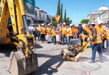 Inicia Gobierno del Estado rehabilitación de la red de drenaje sanitario en Ocotlán de Morelos