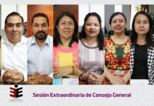 El Consejo General del IEEPCO  aprueba  acuerdos de elecciones de SNI