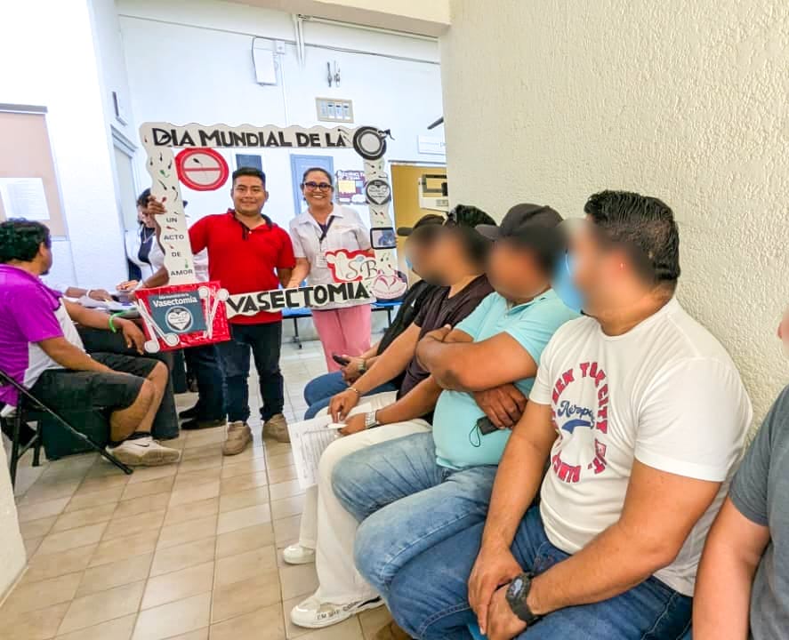 21 de noviembre de 2025.-Reconocen a nivel nacional al Centro de Salud Urbano de Salina Cruz por liderazgo regional en vasectomías sin bisturí 01