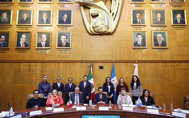 IMSS fortalece cooperación internacional y presenta modelo de Centros de Educación y Cuidado Infantil a Primera Dama de Guatemala