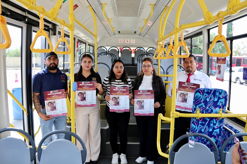 Acuerdan CLB Oaxaca y BinniBus difusión de ficha de búsqueda de persona transgénero desaparecida en agosto-2