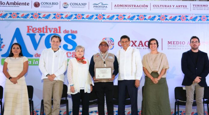En Festival de las Aves de Oaxaca, Gobernador Salomón Jara reconoce el cuidado de la riqueza natural de la entidad