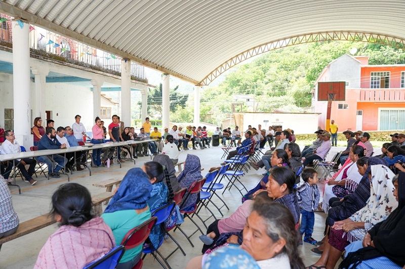 Entrega Coesfo más de 46 mil plantas a la agencia municipal de Guadalupe Victoria (2)