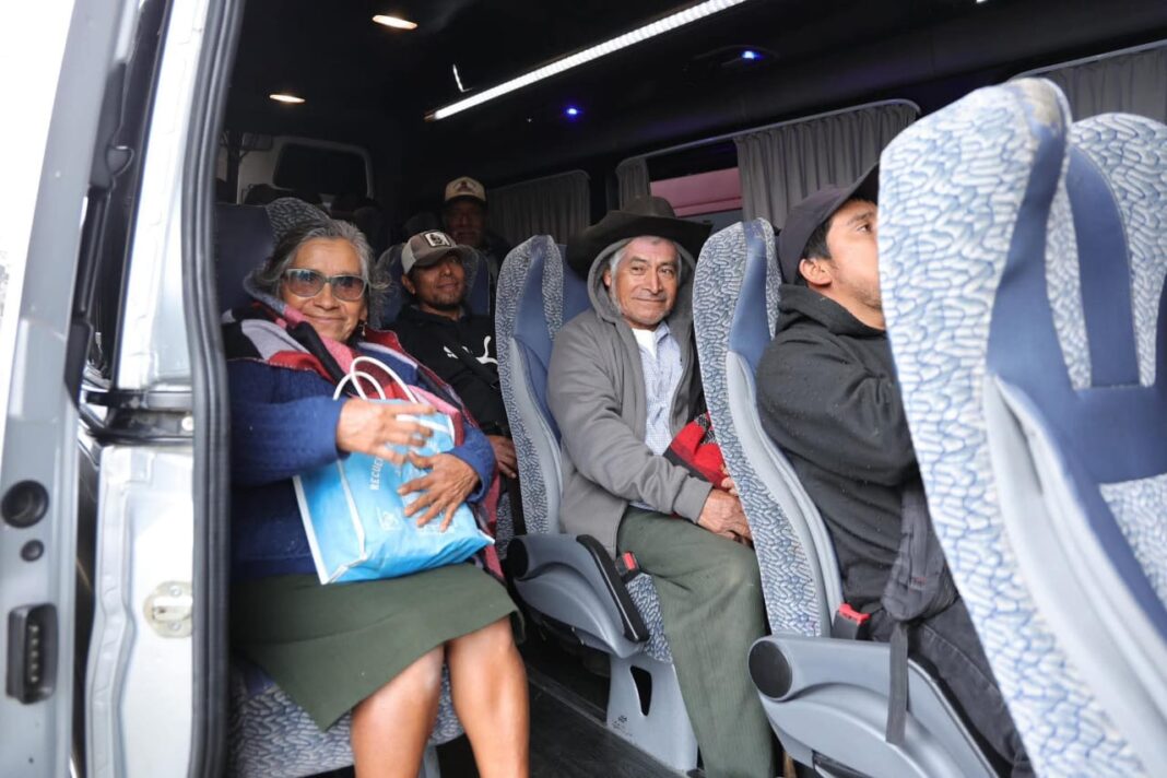 Familias en retorno de Guadalupe Victoria reconocen que la Primavera Oaxaqueña llega a los más vulnerables-1