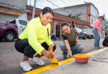 Volcanes se activa con un Tequio Vecinal que fortalece una ciudad limpia y segura
