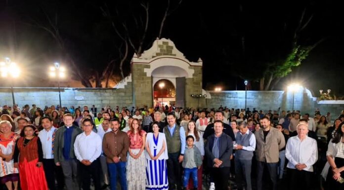 Oaxaca de Juárez brilla con la nueva iluminación de la Basílica de la Soledad