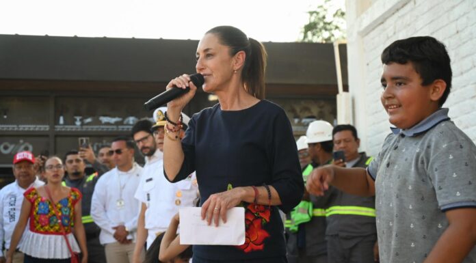 Los invito el 6 de diciembre al Zócalo a celebrar 7 años de Transformación: Presidenta en inauguración del HGE No.13 del IMSS en Chiapas