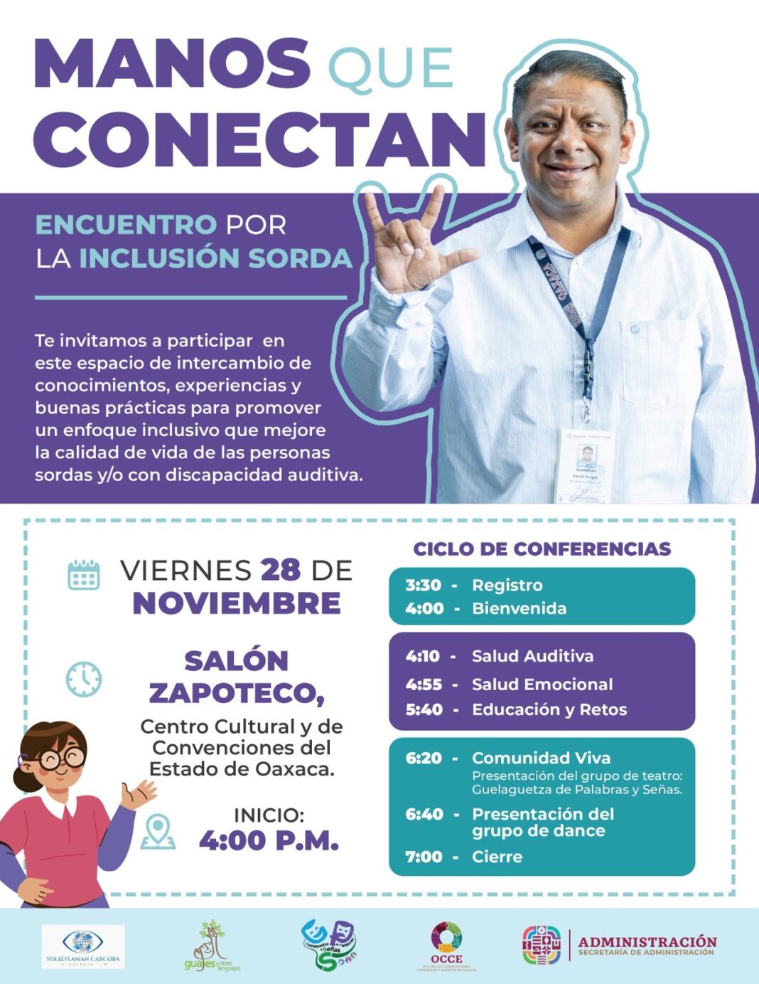 Invita Administración a participar en actividades para visibilizar la sordera y discapacidad auditiva (2)