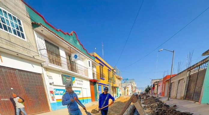 Reporta Ceabien avance de 40% en rehabilitación de drenaje sanitario de Ocotlán de Morelos