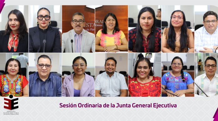 La Junta General del IEEPCO lleva a cabo su sesión del mes de noviembre