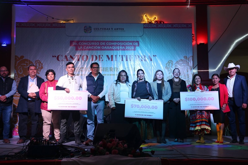 Concluye Gobierno de Oaxaca fase regional del 2° Concurso de Composición de la Canción Oaxaqueña “Canto de mi Tierra” 2025 (3)