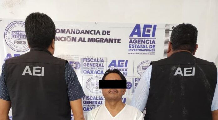 Fiscalía de Oaxaca ejecuta orden de aprehensión por despojo agravado de un terreno, cometido por un grupo de personas en el Istmo de Tehuantepec