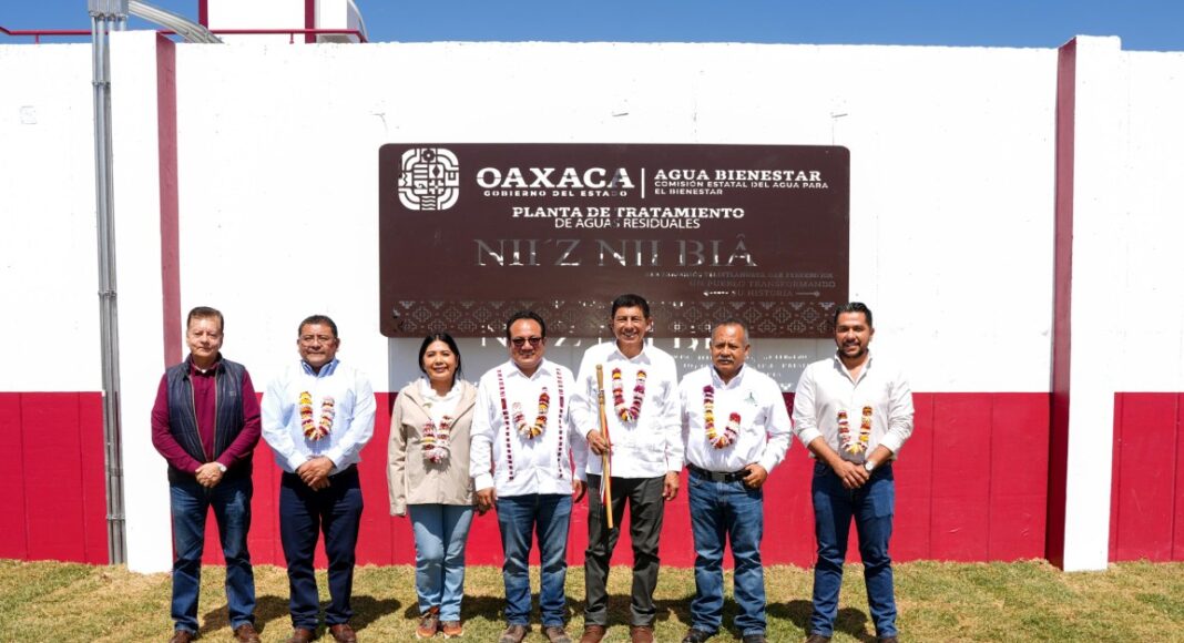 Con entrega de Planta de Tratamiento de Aguas Residuales, Salomón Jara pone fin a décadas de daño ambiental en San Francisco Telixtlahuaca
