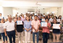 Entregó Ombudsperson reconocimientos a docentes de Educación Especial de Huatulco-Pochutla por participar en el curso “Derechos de niñas, niños y adolescentes con discapacidad”