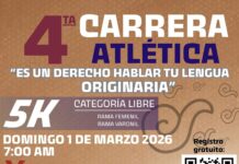 Participa en la 4ta. Carrera Atlética “Es un Derecho Hablar tu Lengua Originaria” de la UABJO