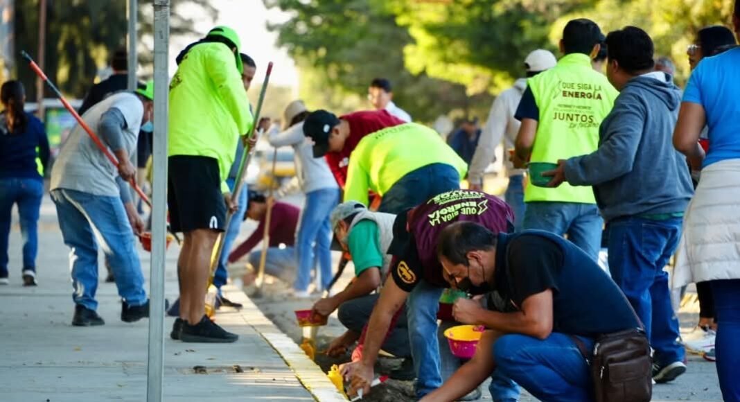 Tequio Vecinal fortalece la limpieza y el orden en el Puente de Cinco Señores