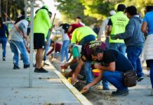 Tequio Vecinal fortalece la limpieza y el orden en el Puente de Cinco Señores