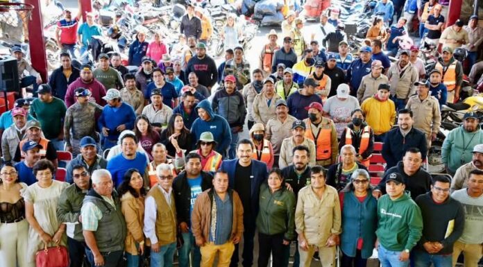 Refuerza Gobierno Municipal equipamiento para el Área de Barridos