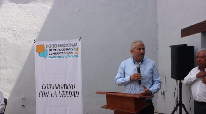 RECTOR DE LA UABJO INVITADO A LA RENOVACIÓN DEL FORO DE PERIODISTAS
