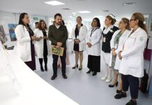 Inaugura Zoé Robledo Unidad de Cuidados Intensivos Neonatales en Hospital de Ginecología y Obstetricia No. 3 en CMN La Raza