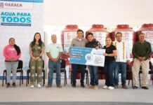Garantiza Salomón Jara acceso al agua en agencias de Oaxaca de Juárez